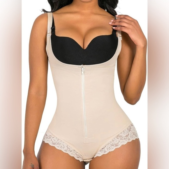 SHAPERX Shapewear for Women Tummy Control Body Shaper Bust Bodysuit 2XL NWT - Picture 7 of 9